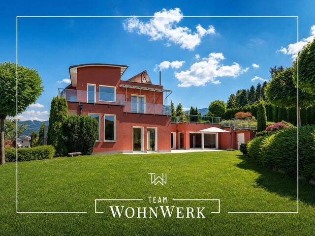 Immobilie in Bruck an der Mur - Architektenvilla mit Hallenbad & Bergpanorama | Wohntraum über dem Murtal - Bild 0