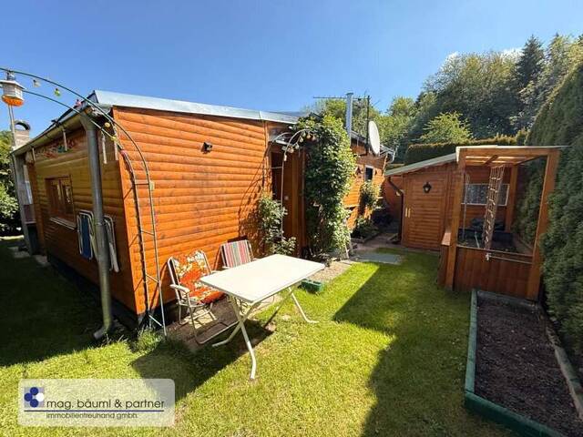 Immobilie in Rainfeld - Modernes Campinghaus mit Gartenhütte , Hochbeet und Terrasse - Bild 0