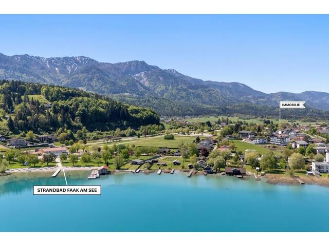 Immobilie in Faak am See - Schöner wohnen nahe dem türkisblauen Faaker See - charmante Gartenwohnung mit Hauscharakter - Bild 3