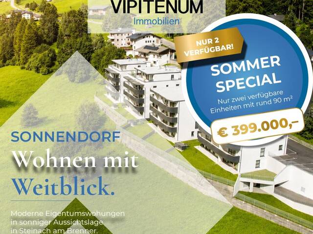 Immobilie in Steinach am Brenner - Neubau Wohnanlage Sonnendorf - Bild 0
