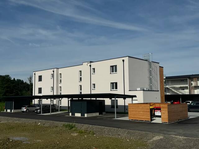 Immobilie in Sinabelkirchen - Neuwertige - bereits vermiete - 2 Zimmer Anlegerwohnung mit Balkon und Carport in Untergroßau - Bild 1