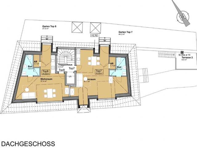 Immobilie in Dürnstein - Exklusive Dachgeschosswohnung mit Eigengarten im Herzen von Dürnstein - Bild 0