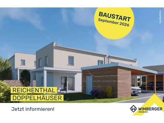 Immobilie in Reichenthal - Familienglück in Reichenthal - moderne Doppelhaushälfte vom Land OÖ gefördert (Erstbezug) - Bild 0