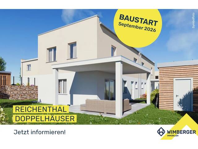Immobilie in Reichenthal - Familienglück in Reichenthal - moderne Doppelhaushälfte vom Land OÖ gefördert (Erstbezug) - Bild 1