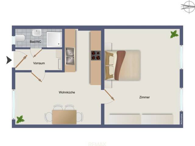 Immobilie in Graz - Leistbares Apartment in urbaner Lage zu verkaufen - Bild 1