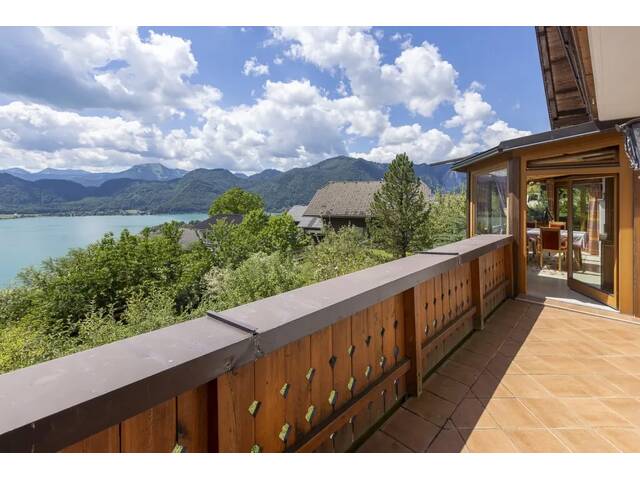 Immobilie in Innerschwand - Traumlage im Mondseeland - Gemütliches Wohnhaus im Landhausstil mit schönem Seeblick, Pool, Sauna und privater Wasserquelle! - Bild 4