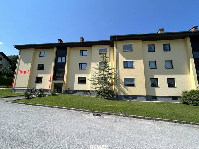 Immobilie in Öblarn - 3-Zimmer Wohnung mit viel Potenzial und sonniger Loggia! - Bild 1