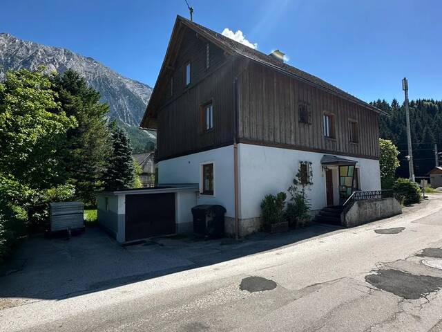 Immobilie in Tauplitz - EINFAMILIENHAUS + BAULAND & FREILAND MIT GRIMMINGBLICK - Bild 0