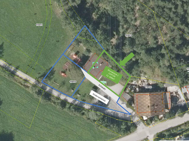 Immobilie in Tulfes - LEISTBARES Wohnen in BEST-LAGE: Sonniges Grundstück mit geplanter NEUBAU-Doppelhaushälfte in MASSIVBAUWEISE! - Bild 4