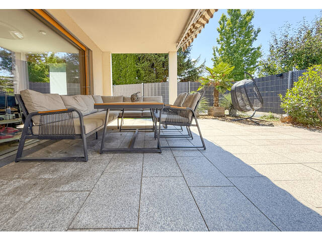 Immobilie in Mäder - Großzügige Gartenwohnung in Mäder - 104 m² neuwertige Wohnfläche - Bild 0
