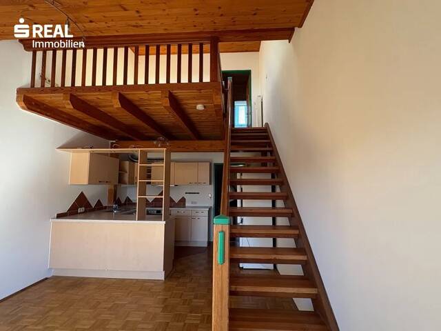 Immobilie in Kaindorf - Gemütliche 3-Zimmer-Maisonette-Wohnung mit Galerie und Balkon - Bild 1