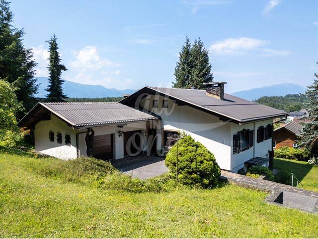 Immobilie in Wernberg - Sonniges Zweifamilienhaus mit großem Grundstück und Karawankenblick in Wernberg - Bild 2