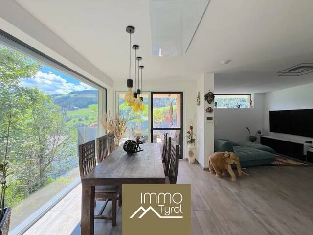 Immobilie in Gries am Brenner - Modernes Einfamilienhaus mit traumhaftem Panoramablick, Sauna und Bachidylle - Bild 0