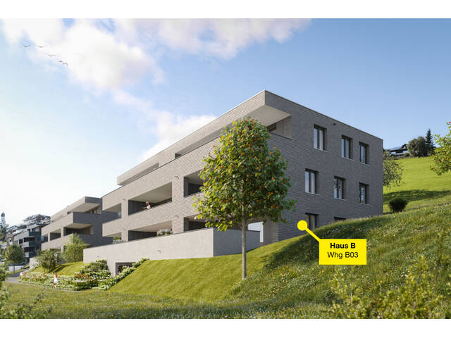 Immobilie in Sulzberg - 3-Zimmer Terrassenwohnung | B03 - Bild 0
