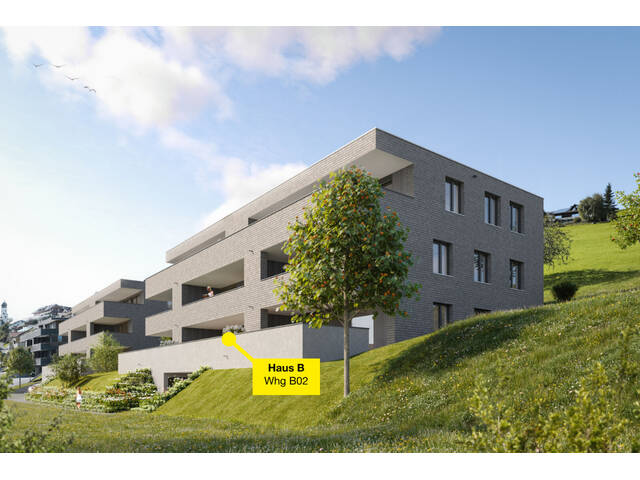Immobilie in Sulzberg - 3-Zimmer Terrassenwohnung | B02 - Bild 0