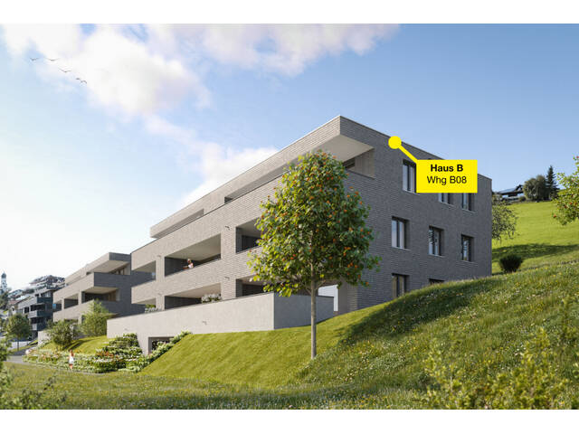 Immobilie in Sulzberg - 4-Zimmer Dachgeschosswohnung | B08 - Bild 0