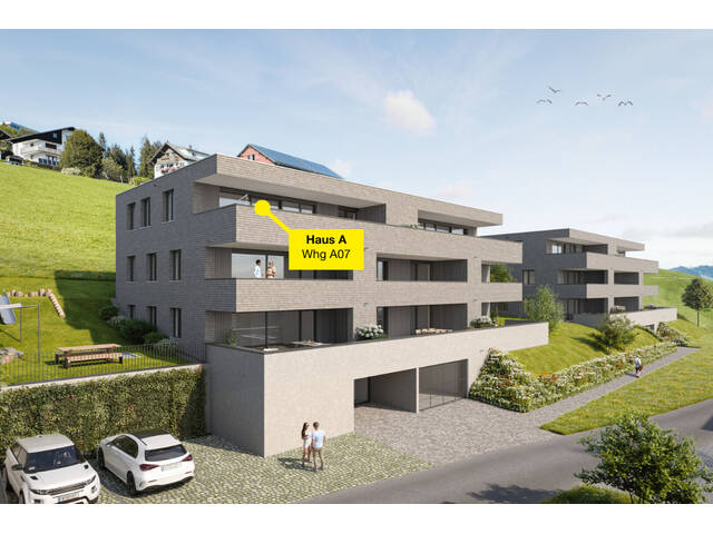 Immobilie in Sulzberg - 4-Zimmer Dachgeschosswohnung | A07 - Bild 0