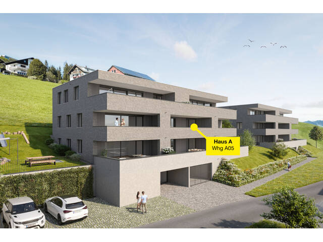 Immobilie in Sulzberg - 3-Zimmer Terrassenwohnung | A05 - Bild 0