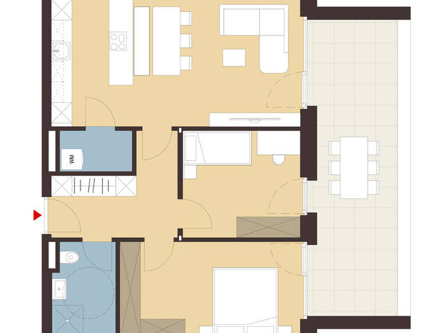 Immobilie in Sulzberg - 3-Zimmer Terrassenwohnung | A05 - Bild 2