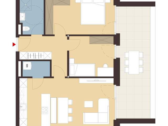 Immobilie in Sulzberg - 3-Zimmer Terrassenwohnung | B05 - Bild 2