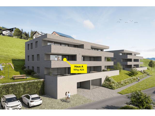 Immobilie in Sulzberg - 3-Zimmer Terrassenwohnung | A04 - Bild 0