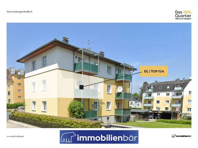 Immobilie in Ried im Innkreis - Grandios geschnittene 3 Zimmerwohnung inkl. Küche und Balkon - nähe Stadtpark - Bild 3