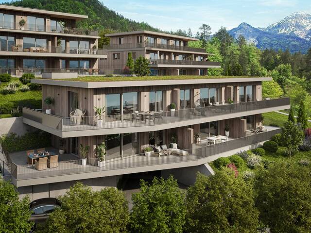 Immobilie in Egg am Faaker See - Seeblick inklusive - Exklusive 2-Zimmer-Neubauwohnung am Faaker See - Bild 0