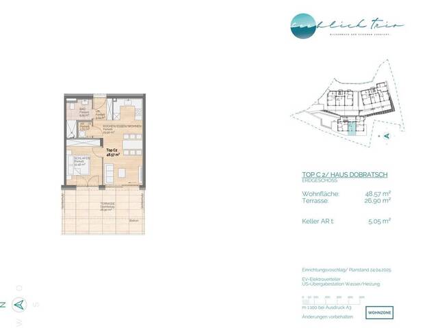 Immobilie in Egg am Faaker See - Seeblick inklusive - Exklusive 2-Zimmer-Neubauwohnung am Faaker See - Bild 1