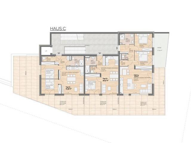 Immobilie in Egg am Faaker See - Seeblick inklusive - Exklusive 2-Zimmer-Neubauwohnung am Faaker See - Bild 2