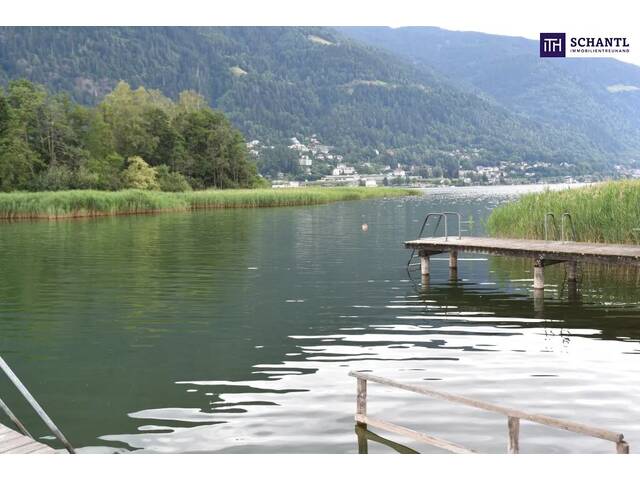 Immobilie in Landskron - +EXKLUSIVE ca. 92m² EIGENTUMSWOHNUNG am OSSIACHER SEE+mit PRIVATEM SEEZUGANG+ PANORAMABLICK auf die GERLITZEN+ZWEITWOHNSITZ ALS WERTANLAGE - Bild 0