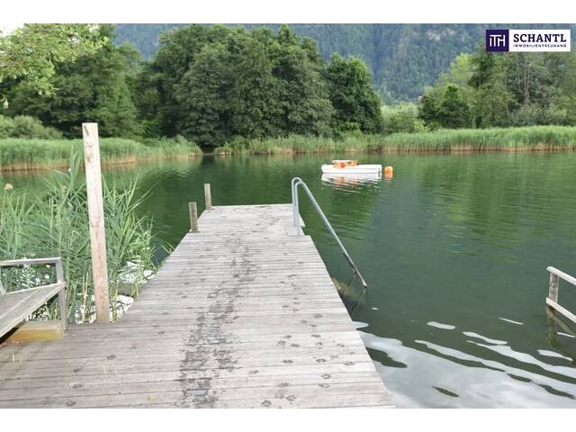 Immobilie in Landskron - +EXKLUSIVE ca. 92m² EIGENTUMSWOHNUNG am OSSIACHER SEE+mit PRIVATEM SEEZUGANG+ PANORAMABLICK auf die GERLITZEN+ZWEITWOHNSITZ ALS WERTANLAGE - Bild 1