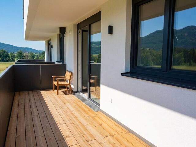 Immobilie in Mondsee - Nur noch 5 Wohnungen frei! Moderne 3-Zimmer Wohnung mit Balkon, Garage und Lift - BAURECHTOBJEKT - PROVISIONSFREI - Bild 1