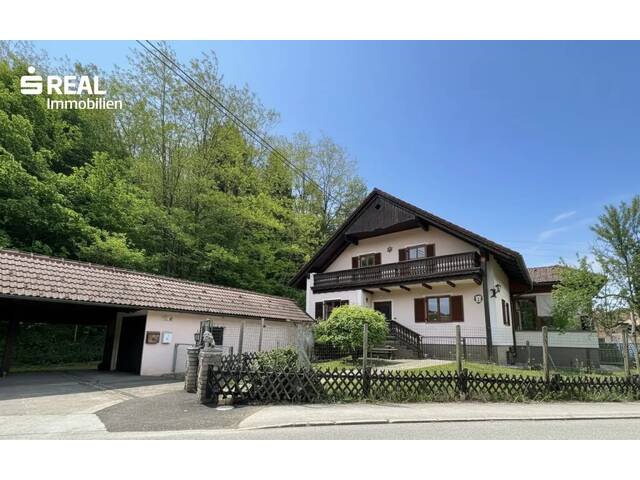 Immobilie in Eibiswald - Gepflegtes, familienfreundliches Anwesen mit hellen Räumen und Nebengebäude - Eibiswald - Bild 1