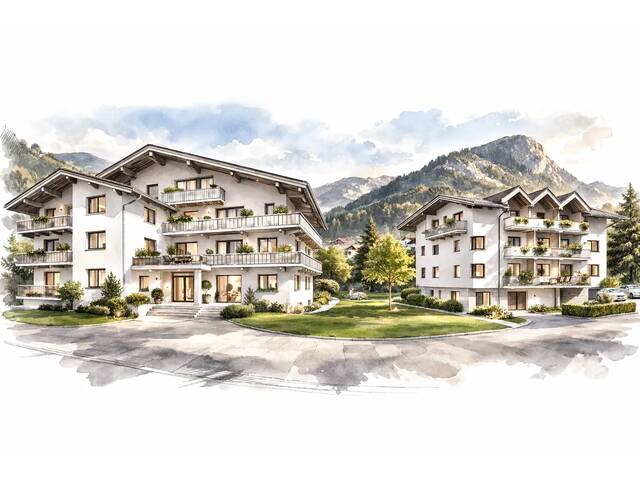 Immobilie in Mariatal - Premium-Wohnung im Dachgeschoss mit Panoramablick Top B12 – „Die Sonnenuhr, Kramsach - Bild 0