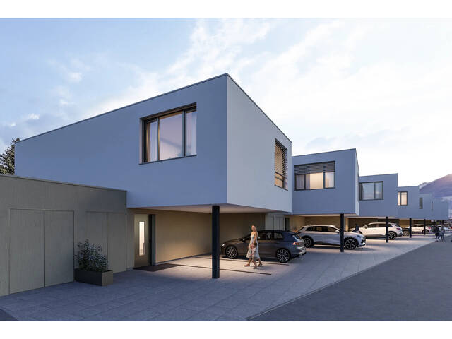 Immobilie in Vomp - LIVING SEVEN-Modernes Eckreihenhaus in Sonnenlage von Vomp - Bild 1