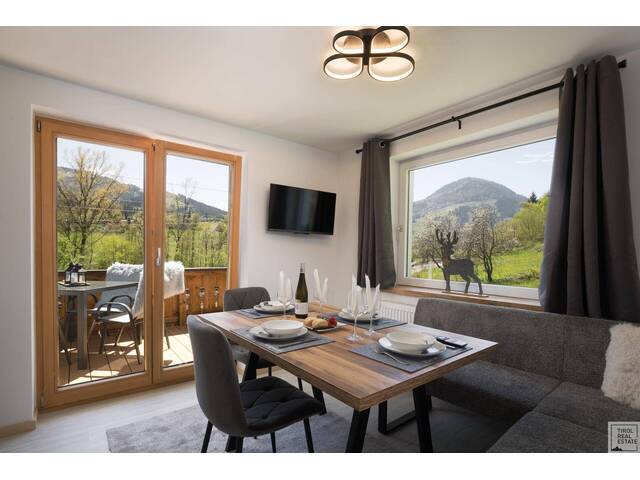 Immobilie in Kirchberg in Tirol - Kirchberg in Tirol: Modernisierte 2-Zimmer-Wohnung – selbst nutzen oder touristisch vermieten - Bild 0