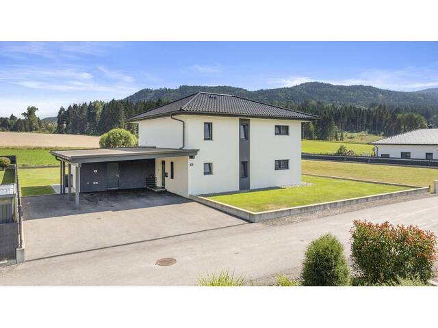 Immobilie in Feldkirchen in Kärnten - Modernes Einfamilienhaus mit traumhaftem Weitblick & großzügiger Terrasse - Bild 3