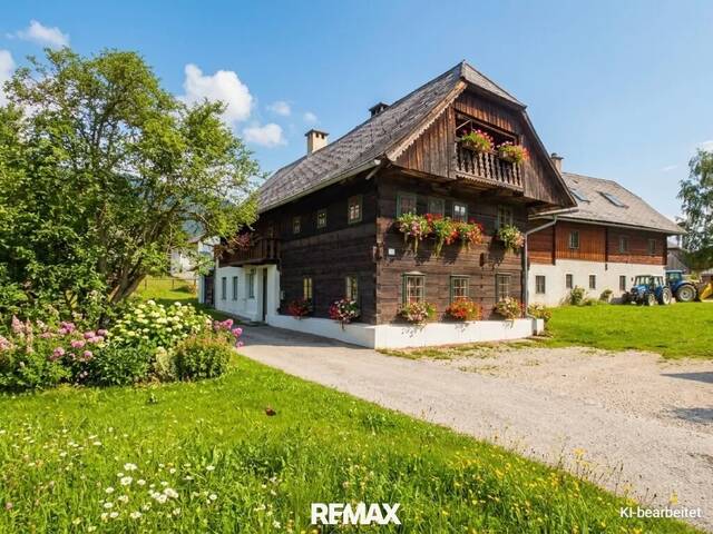 Immobilie in Aflenz Kurort - Historisches Bauernhaus mit Charme, Geschichte und viel Grund - Bild 0