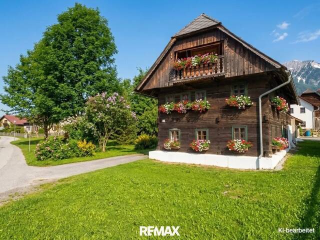 Immobilie in Aflenz Kurort - Historisches Bauernhaus mit Charme, Geschichte und viel Grund - Bild 1