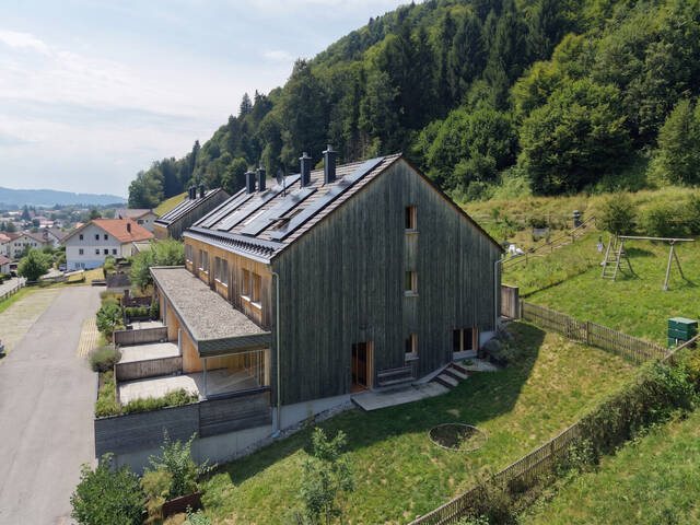 Immobilie in Langen bei Bregenz - Stilvolles Reihenhaus mit exklusiver Ausstattung und Bergpanorama! - Bild 1