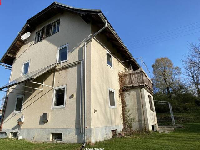 Immobilie in Feistritz an der Gail - Ihr Projekt im Grünen - Großes Haus mit Garten, Balkon und Entwicklungspotenzial - Bild 1