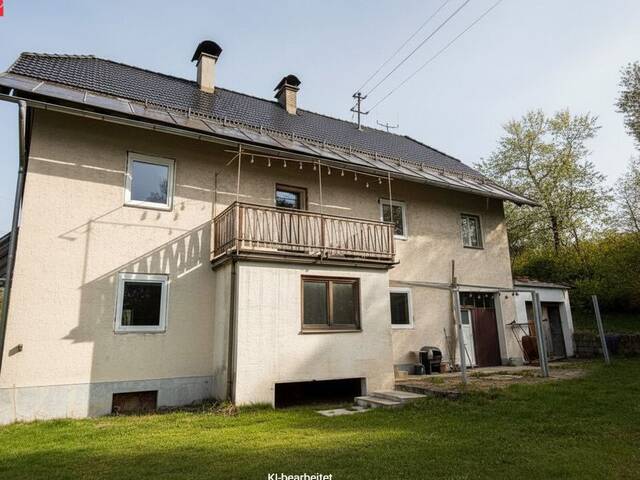 Immobilie in Feistritz an der Gail - Ihr Projekt im Grünen - Großes Haus mit Garten, Balkon und Entwicklungspotenzial - Bild 2