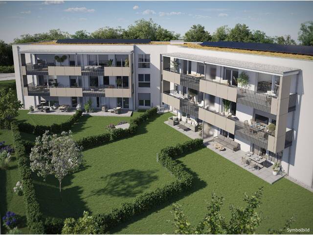 Immobilie in Niederneukirchen - Provisionsfrei | Neubau-Eigentumswohnung mit 2 Stellplätze - Niederneukirchen, Dörfl - Bild 0