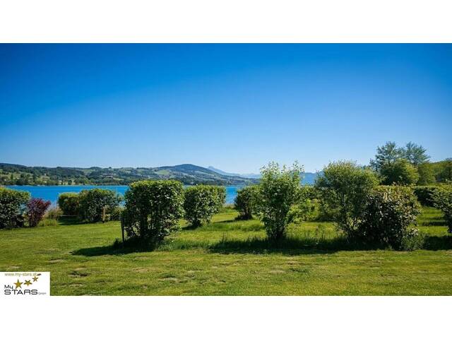 Immobilie in Oberhofen am Irrsee - neuer Kaufpreis Ausstellungsstück: modernes Mobilheim direkt am See zu verkaufen, keine Käuferprovision! - Bild 2