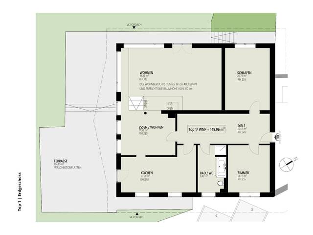 Immobilie in Mieders - Besonders großzügige Gartenwohnung mit 550 m² Außenfläche - Bild 3