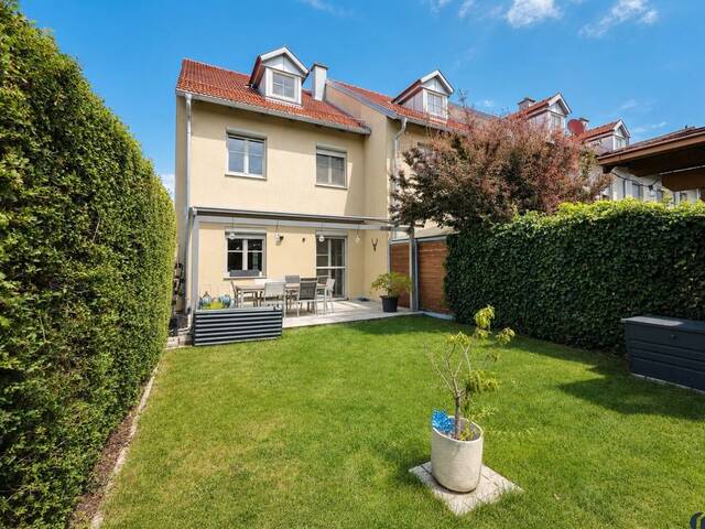 Immobilie in Atzenbrugg - Familienglück mit Garten - großzügiges Eckreihenhaus in Atzenbrugg - Bild 1