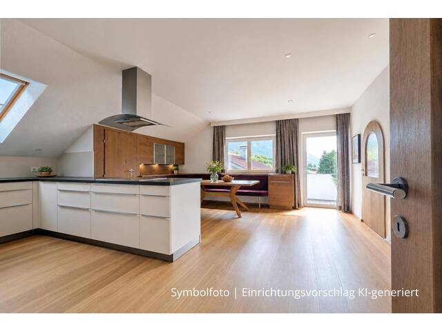 Immobilie in Mieders - Außergewöhnliche Dachgeschoss-Wohnung mit Südwestbalkon - Bild 0