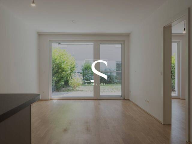Immobilie in Oberndorf bei Salzburg - GARTENplatz.OBERNDORF | Neuwertige 2-Zimmer-Gartenwohnung mit Tiefgaragen- & Außenstellplatz - Bild 0
