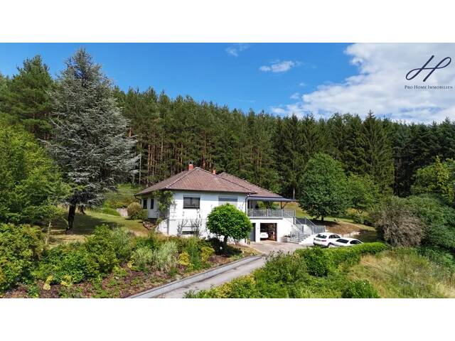Immobilie in Oberrabnitz - Exklusiver Bungalow in Alleinlage mit eigenem Wald, traumhaftem Fernblick und absoluter Privatsphäre - Bild 0