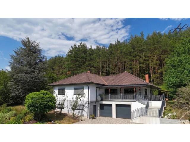 Immobilie in Oberrabnitz - Exklusiver Bungalow in Alleinlage mit eigenem Wald, traumhaftem Fernblick und absoluter Privatsphäre - Bild 1